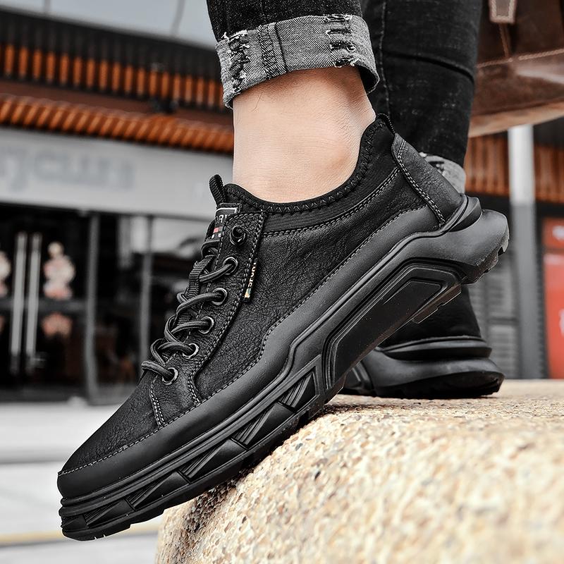Модная весенне-осенняя повседневная мужская обувь 2025 Новая мужская обувь — фото 7