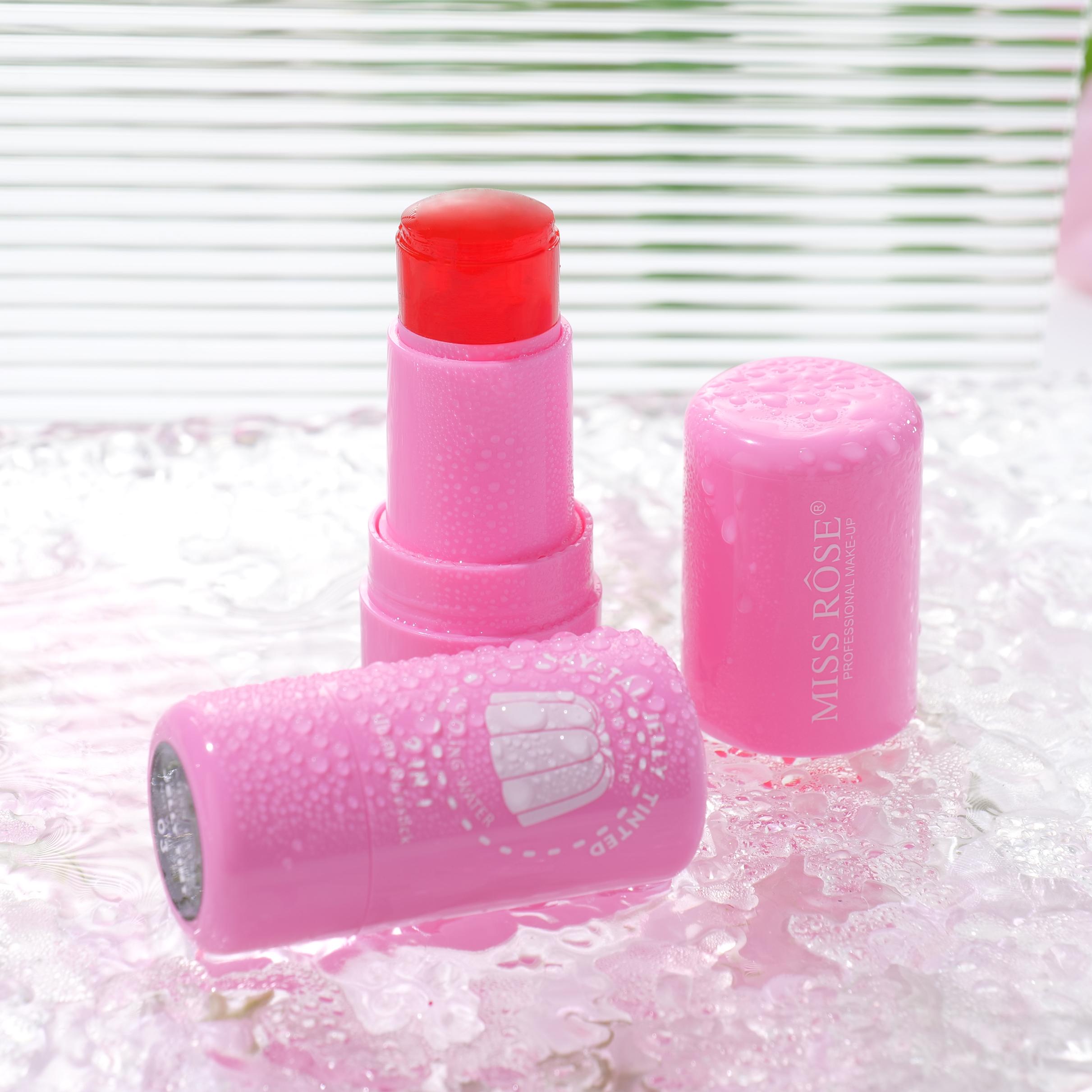 

Miss Rose Jelly Tint румяна и помада, водостойкие и устойчивые к поту оранжевый