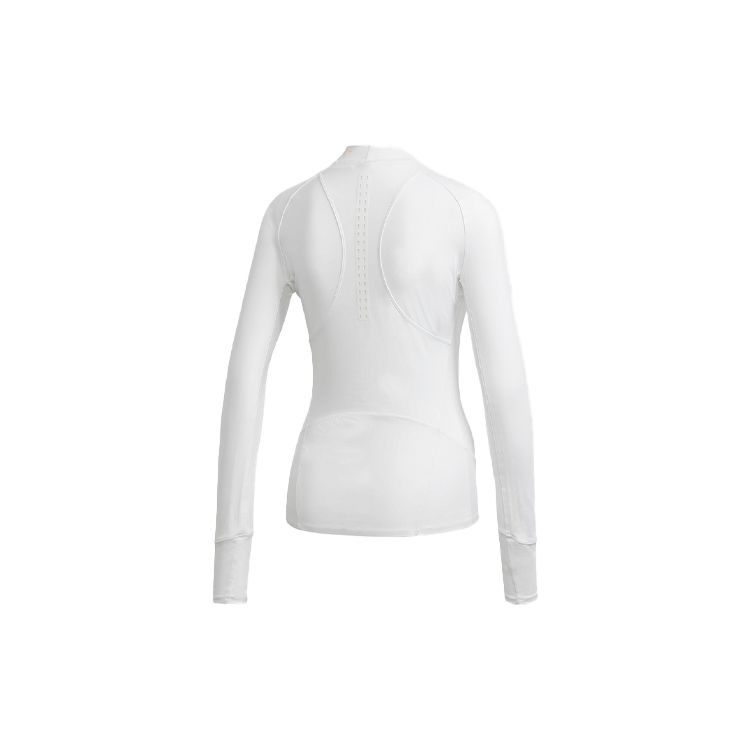 Adidas Truepur Long Sleeve Compression T-Shirt Women Tops White FU0745