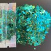 Bulk Metallic Polyester Glitter Loose Chunky Glitter Mix