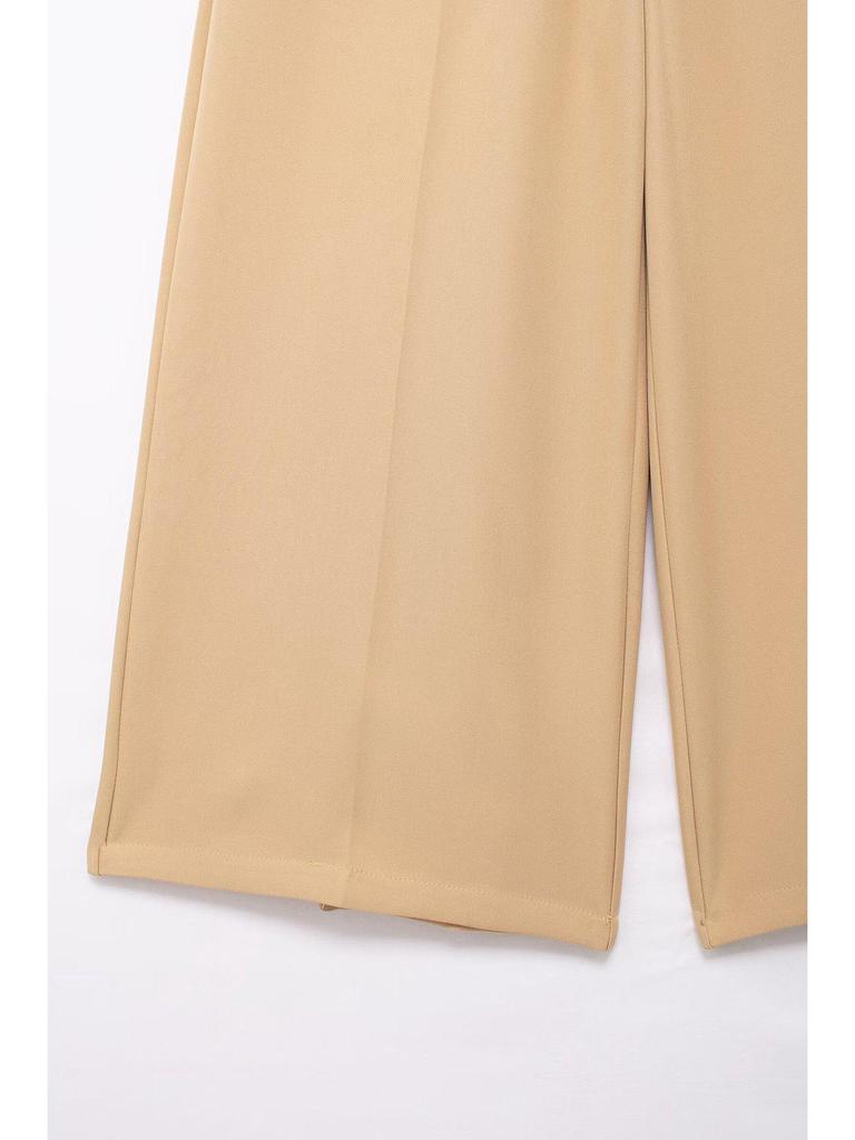 Damenmode Sommer 2024: Vielseitige High-Waist Wide-Leg Hose