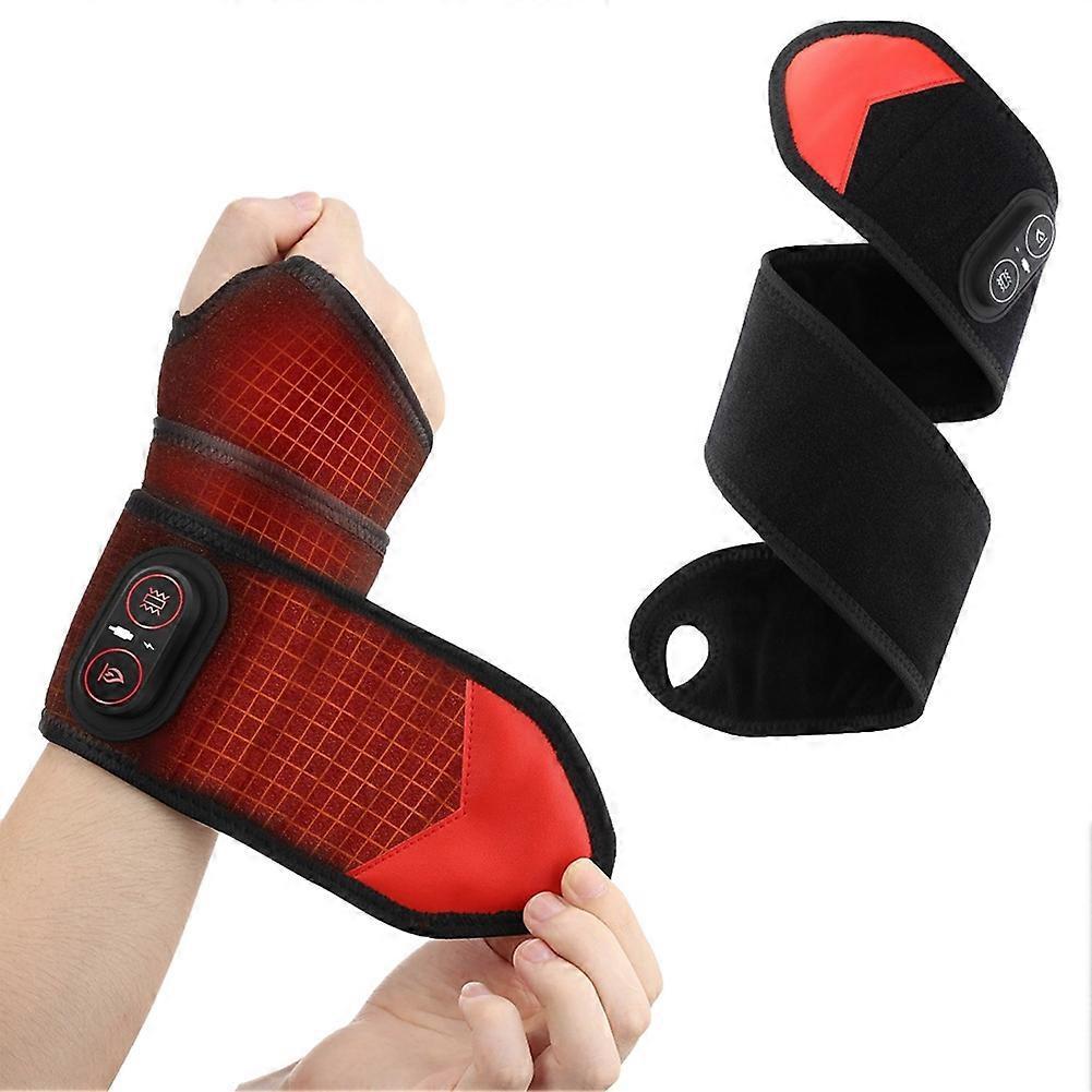 Cordless Wrist Heating Pad 3-Temperature Heat for Hands,Wrists,Elbows Pain Relief for Arthritis,Typing,Gaming