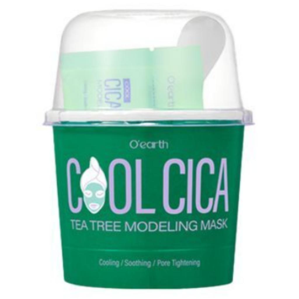 

[O’earth] Cool Cica Tea Tree Modeling Mask 30g 1Pcs