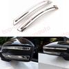 Fit For VW ID.4 2021-2022 Chrome ABS Exterior Rear View Mirror Strip Trim 2PCS