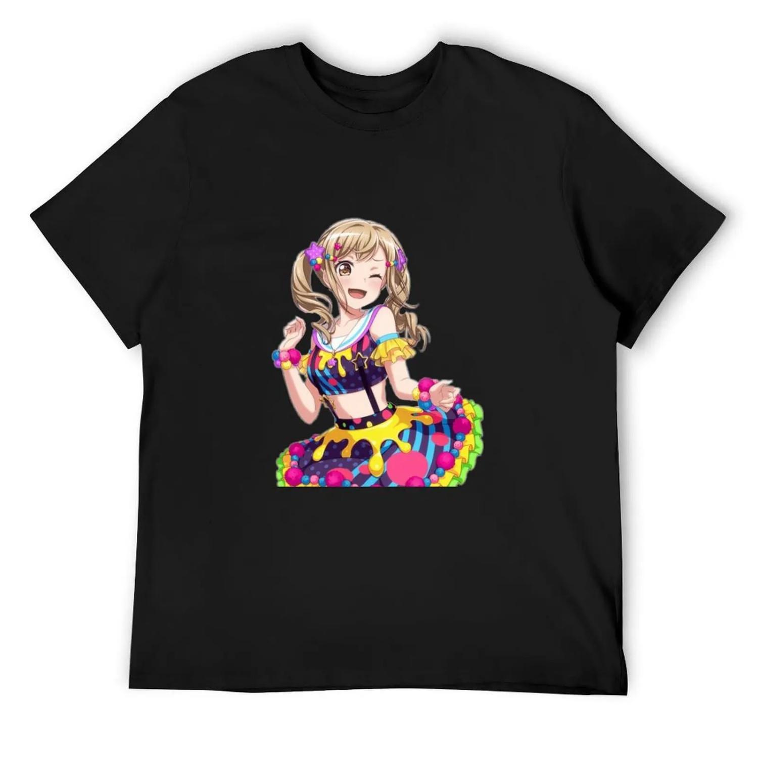 

Arisa ichigaya poppin party popipa bandori T-Shirt custom shirt custom t-shirts customizeds anime mens designer t shirt XXXXXL різнокольоровий