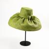 European American Summer Fashion Retro Raffia Big Brim Hat Women Outdoor Beach Sunscreen Straw Hat Show Elegant Luxury Straw Cap