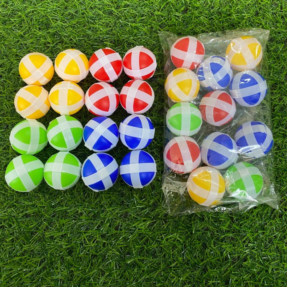 10st Montessori Pilkastbräda Kladdig Boll 3,4cm Interaktiv Leksak för Förälder och Barn Avslappnande Målkastning Sugkoppsboll Barn Vuxen