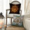 Buddhist Six Paths Of Reincarnation Cushion Cover Silky Elegant Comfort Sofa Bed Invisible Zipper Beach Pillowcase