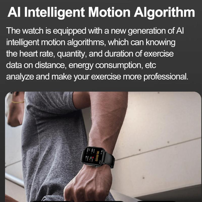 2025 Nowy Smartwatch EKG+PPG Męski Monitor Zdrowia Lipidów Krwi Kwasu Moczowego Połączenia Bluetooth Mikrofizyczne Badanie Zdrowia Smartwatch