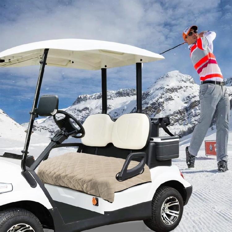 Universal Golf Cart Seat Blanket Soft Fabric Breathable Golf Cart Seat Blanket Covers Easy To Clean for Golf Enthusiasts