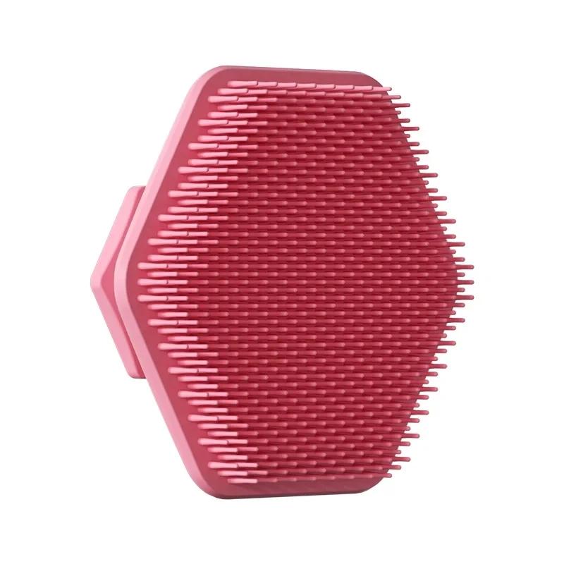 Shave Massage Face Scrub Brush Facial Pore Exfoliating Cleansing Brush Scrubber Silicone Miniature Face Deep Cleansing Tools New
