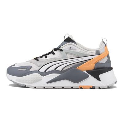 RS-X Efekt Turbo - Tênis Unissex Cinza Pena Branco 390048-01