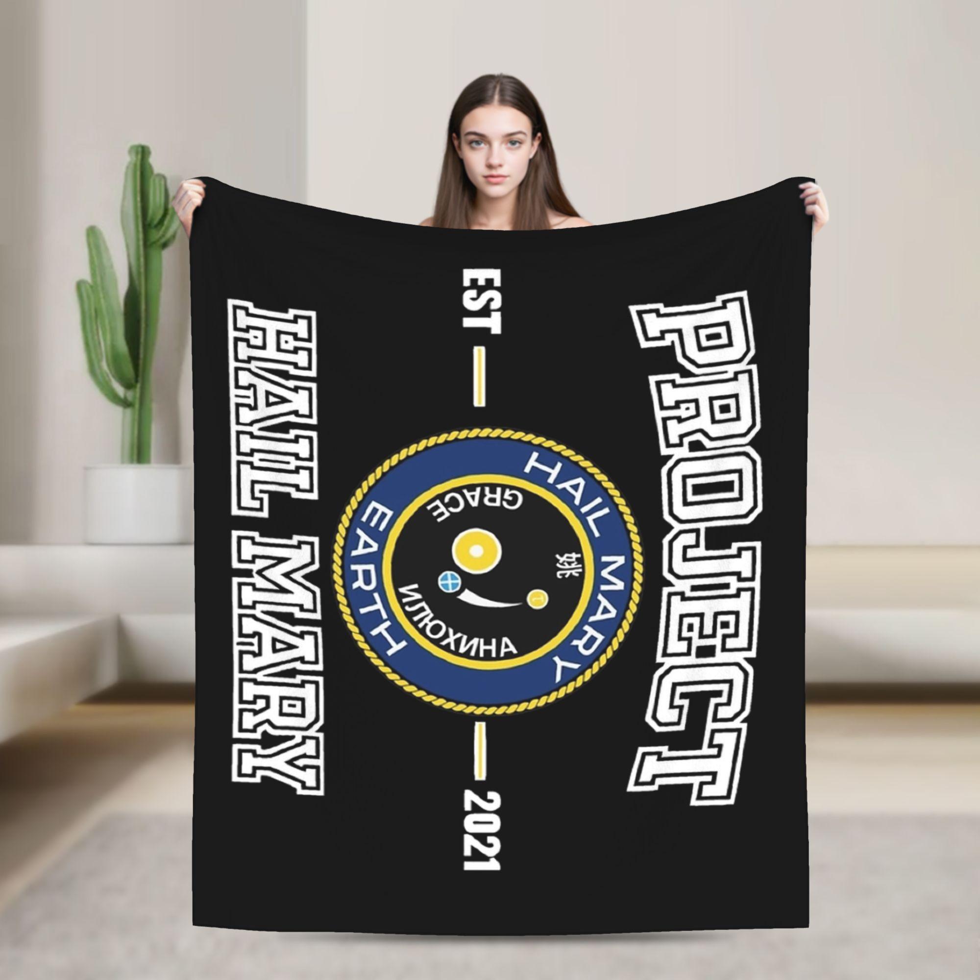 

Project Hail Mary Ryland Grace Eridani-Rocky Blanket AMAZE Plush Throw Blankets Bedroom Sofa Decoration Soft Warm Multi-function 75x90cm