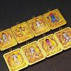 Tibetan Gold-Gilded Alloy Shell Thangka with Eight Guardian Deities & Medicine Buddha