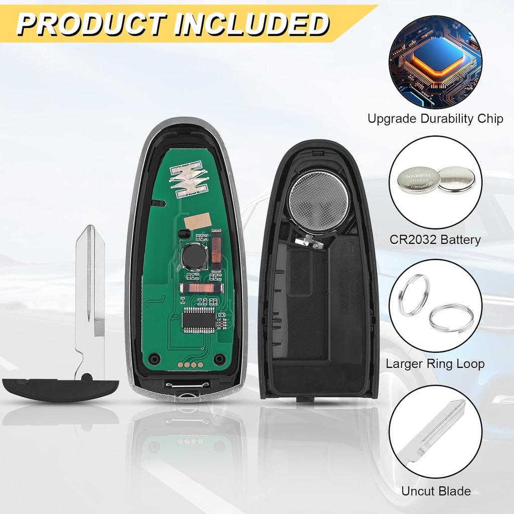 Key Fob Replacement For 2012- Ford Focus/ 11-15 Edge Explorer/ 17-20 Escape/ 15-17 Expedition/ 13-19 Flex Taurus/ Lincoln MKS MKT MKX Navigator Car