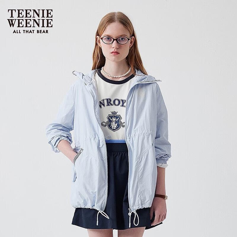 Teenie Weenie Women's 2025 Summer Hooded Sun Protection Jacket