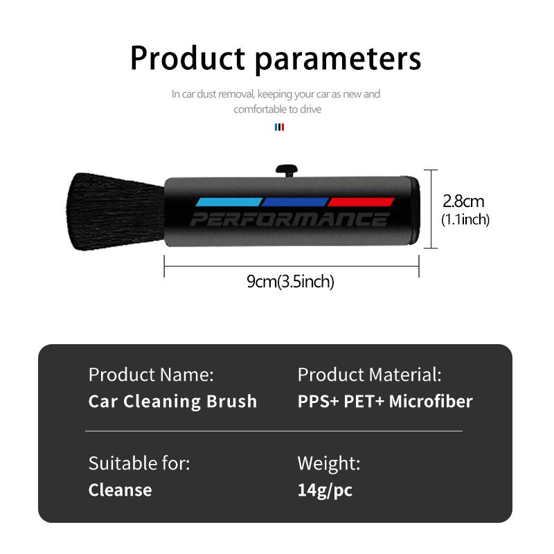 Car Retractable Cleaning Brush Air Conditioner Computer Cleaning Brush For BMW Performance E91 X5 E70 F11 E30 F31 X3 F25 F32 x7 OUVKF1