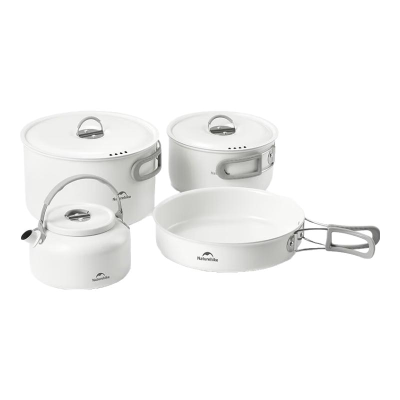 Naturehike Chunsheng Portable Ceramic Non-stick Cookware Set 7.5-inch