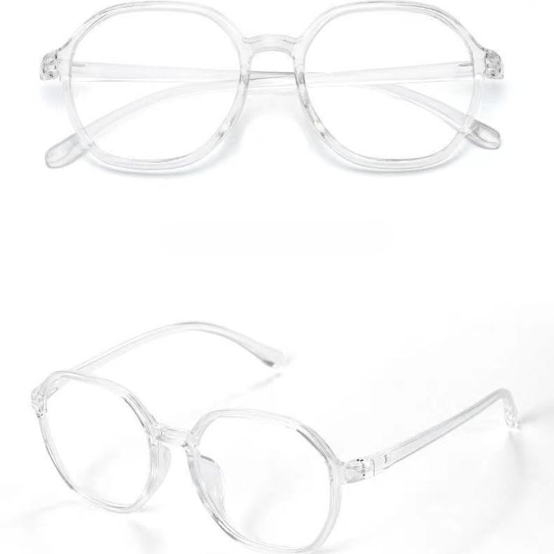 

Модные многоугольные очки для пресбиопии с защитой от синего света для женщин и мужчин, компьютерные очки для пресбиопии, дальнозоркости, чтения +400 degrees прозрачный