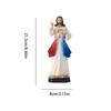 Jesus Statue Sacred 3D Classic Religious Collectibles Desk Jesus Figurines For Thanksgiving Birthday Party Offices Home Living