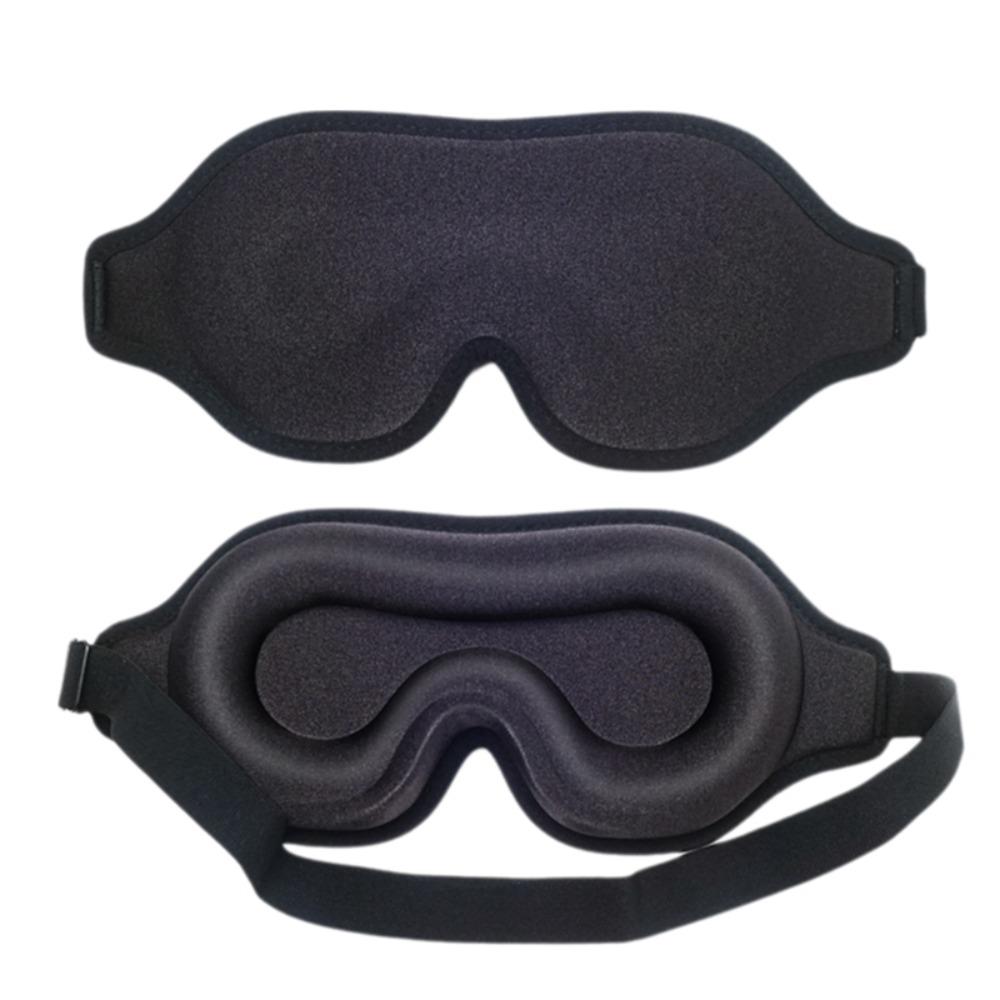 Adjustable Blockout Light Eye Cover Soft Sleeping Aid Eye Mask Universal 3D Sleep Mask  Airplane