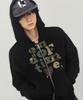 Graver [Unisex] Camo End Of Time Zip-Up Hoodie_Black