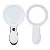 Handheld Reading Magnifying Glass LED Magnifying Glass 10 Times 88mm for Reading Books and Newspapers