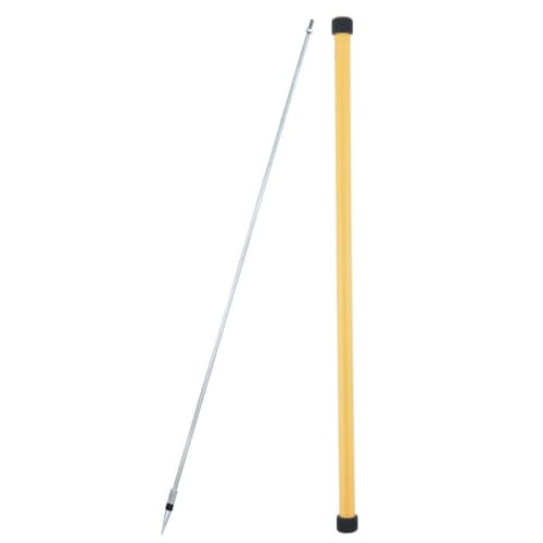 MYZOX DM Pin Pole, 6mm , 800mm Straight, with Prism Height Display, DMP-6-830R, for Topcon/Sokkia 360 Prisms