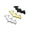 KRGNPLE Car Stickers Character Car Sticker Zinc Alloy Stick-on 3D Waterproof Personality Decoration Easy Installation (Bat Design)