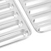 304 Stainless Steel Hot Dog Mold Silver Sausage Baking Mold Durable Sausage Mold  Home Kitchen