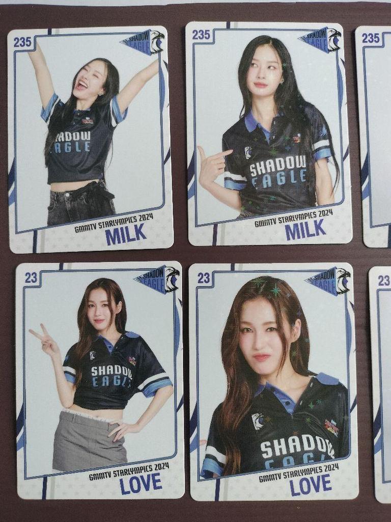 [USED] MilkLove Random Trading Cards 8 Cards GMMTV