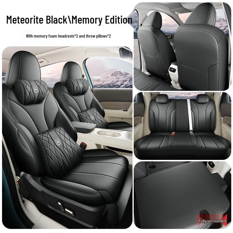 2026 ORA 5 Чехлы на сиденья автомобиля, Всесезонные Универсальные Полное Покрытие, Дышащая Кожаная Подушка ORA 5