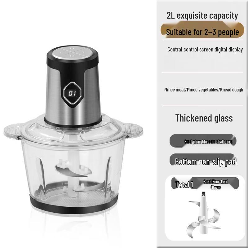 ZISIZ Electric Food Chopper & Meat Grinder