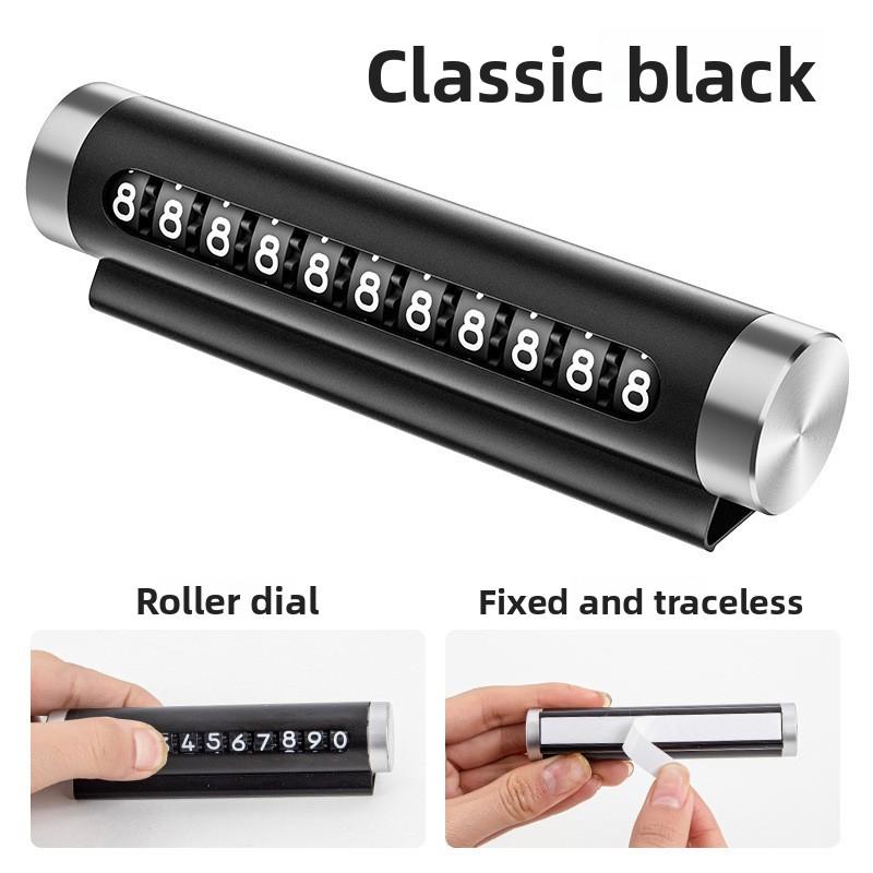 Car window breaker, number plate, car moving phone plate ornament, car mobile phone number, car temporary parking safety hammer