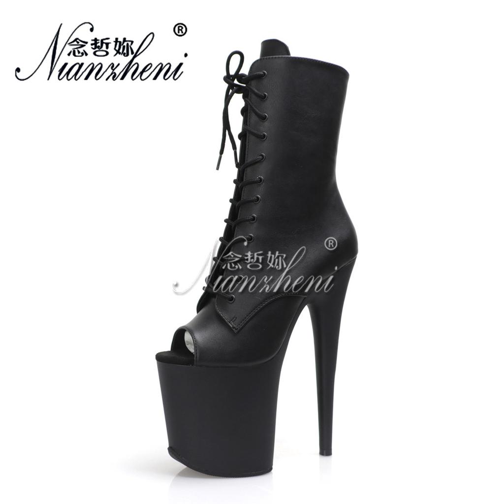 Pole Dance High Heels Large Size Nightclub Cm Hate Sky High Waterproof Table Short Sexy Low Model Woman