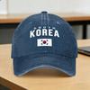 South Korea Korean Flag Gift Sun Baseball Cap  Unisex Men Custom DIY Trucker Hat Summer y2k Funny Outdoor Sports Baseball Caps