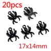 New Fashion Black Plated Charms Spider Star Wings Butterfly Horse Metal Alloy Pendant DIY Charms for Jewelry Making Findings