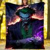 Joker Theme Printed Blanket - Perfect for Couch, Bed, Travel & Outdoor Use | Machine Washable, Cozy & Durable.