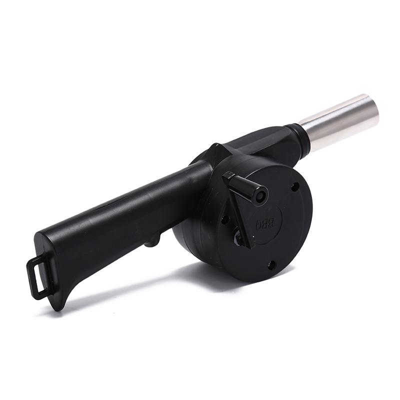 Outdoor Bbq Hand Crank Powered Fan Air Blower For Picnic Barbecue Fire Equipment