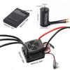 Waterproof 3670 2150KV Brushless Motor 120A Brushless ESC Programming Card Combo Set for 1 8 Remote Control Car Truck