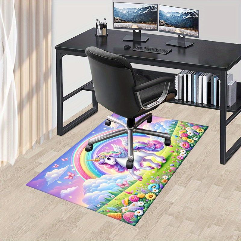 

Office Carpet: Magical Unicorn Rainbow Perfect for Sofa Protection & Chair Coverage 60cm by 90cm