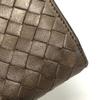 BOTTEGA VENETA Intrecciato Zip Around Wallet Folded wallet Leather Brown
