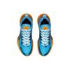 Li Ning Stoff Dämpfung Rutschfest Abriebfest Mittelhoch Performance Basketballschuhe Herren Blau Gelb ABAS027-15