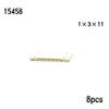 Non-Toxic Assembles Particles Panel 1X5X11 1X3X11 Mechanical Building Block Panel Car Technical Parts 64782 15458 Bricks Toys For Children