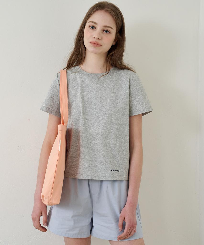 Makeumokeu Cony Essential Daily Crew Neck Short Sleeve T-Shirt_7Colors