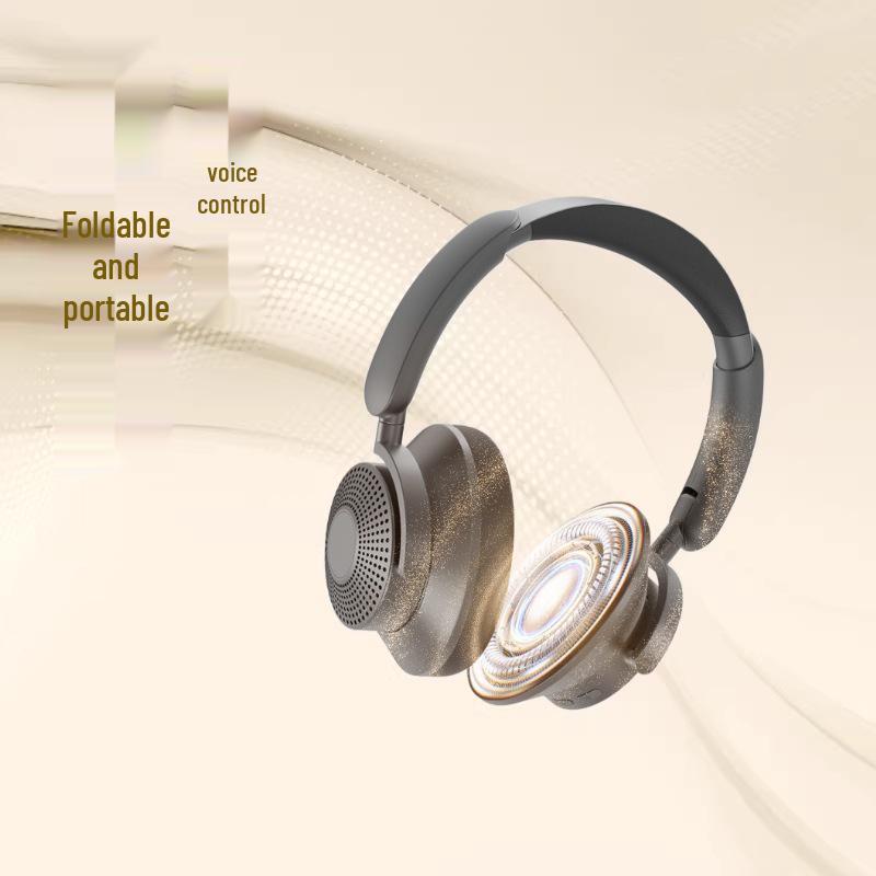Dual-Feed Bluetooth Foldable Over-Ear Hi-Fi Headphones for Apple and Huawei - Comfortable and Portable Sound Quality