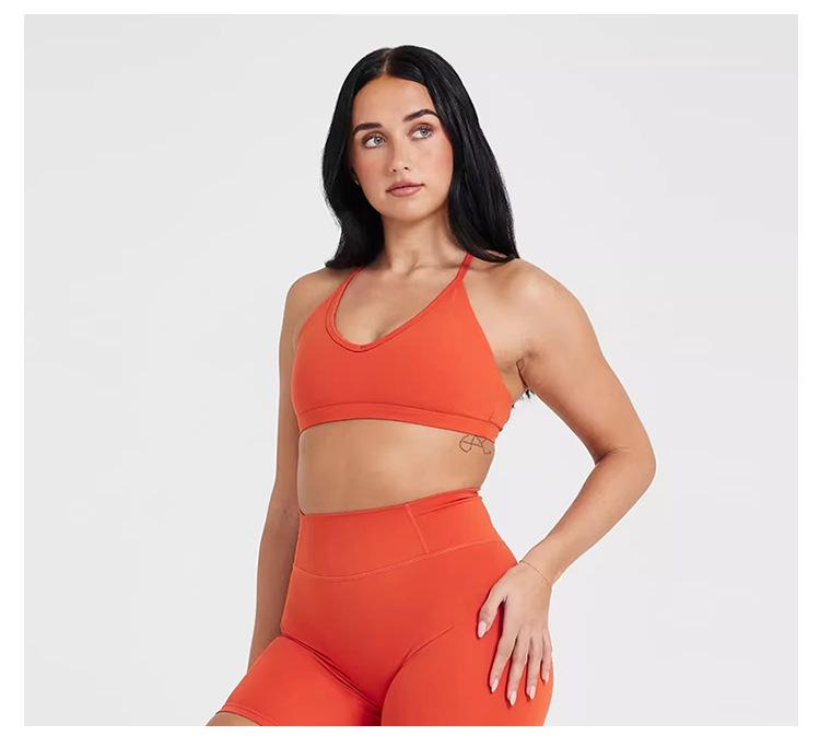 Women's High-Impact Sports Bra: Adjustable, Shockproof, and Stylish for Yoga & Running