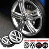 4Pcs Car Styling 56/65/66mm Wheel Center Hub Caps Cover for Volkswagen VW GTI Bora Cross Lavida Polo Golf Beetle Tiguan Scirocco zk1