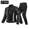 Winter Motorcycle Riding Suit Set Waterproof Motorbike Racing Gear Removable Liner All Season Outdoor Pants Protective