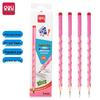 Deli Perforated 2B Pencils - HB Children's Writing & Correction Set